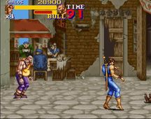 une photo d'Ã©cran de Final Fight 2 sur Nintendo Super Nes